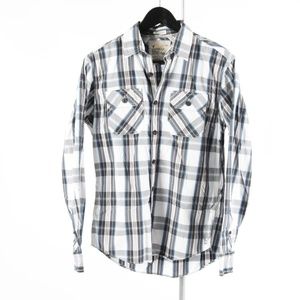 AMERICAN EAGLE – Mens Plaid Shirt: Extra Small